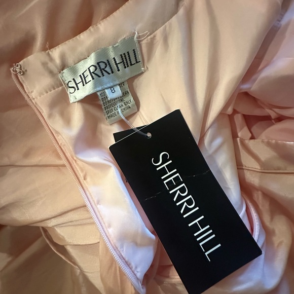 Sherri Hill Blush Evening Dress - Picture 12 of 15